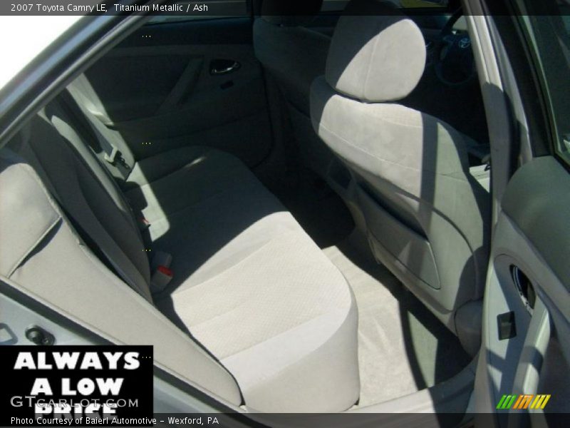 Titanium Metallic / Ash 2007 Toyota Camry LE
