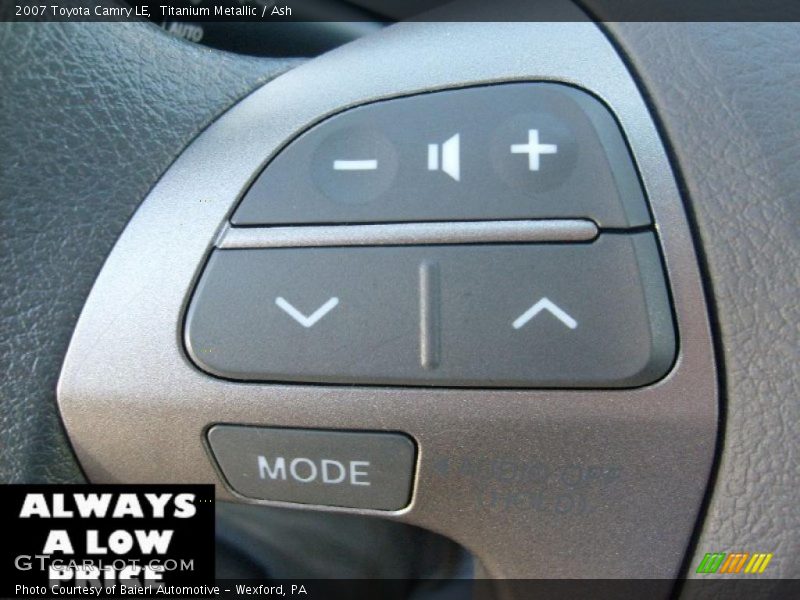 Titanium Metallic / Ash 2007 Toyota Camry LE