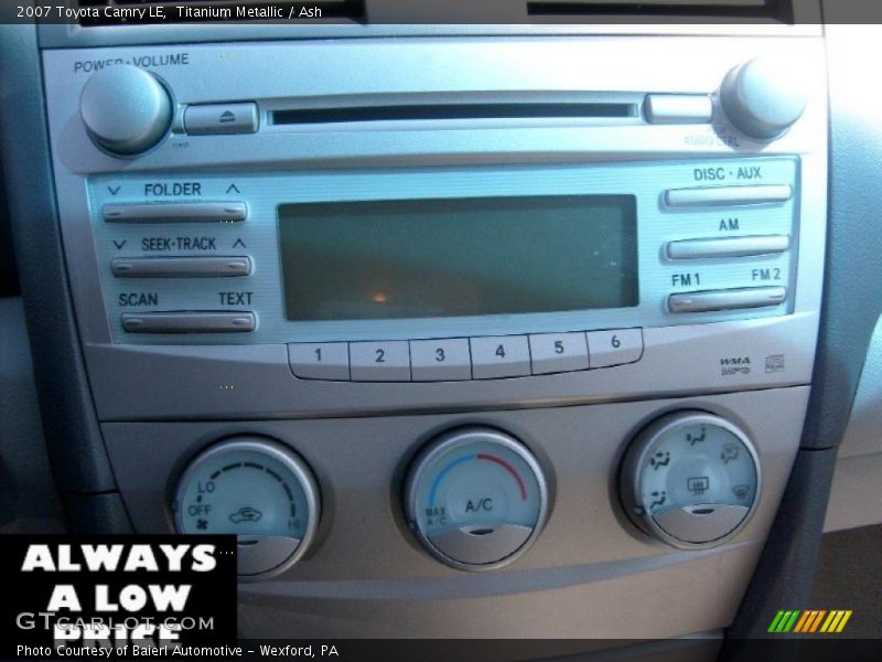Titanium Metallic / Ash 2007 Toyota Camry LE