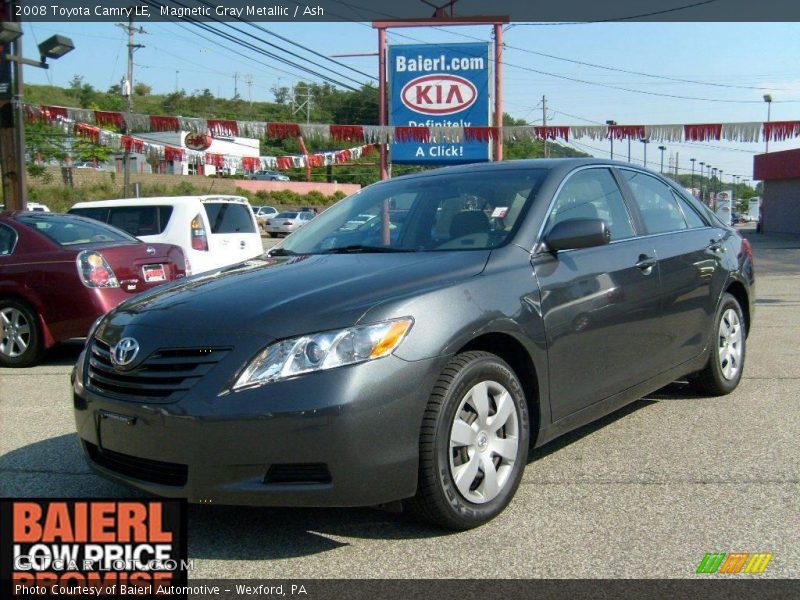 Magnetic Gray Metallic / Ash 2008 Toyota Camry LE
