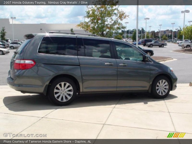 Nimbus Gray Metallic / Olive 2007 Honda Odyssey Touring