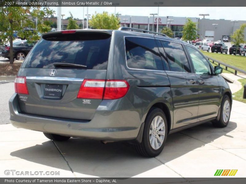Nimbus Gray Metallic / Olive 2007 Honda Odyssey Touring