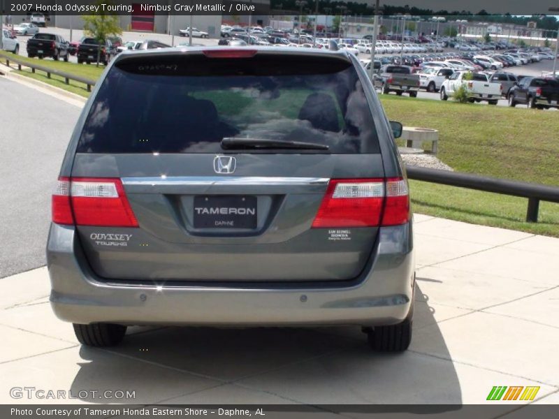 Nimbus Gray Metallic / Olive 2007 Honda Odyssey Touring