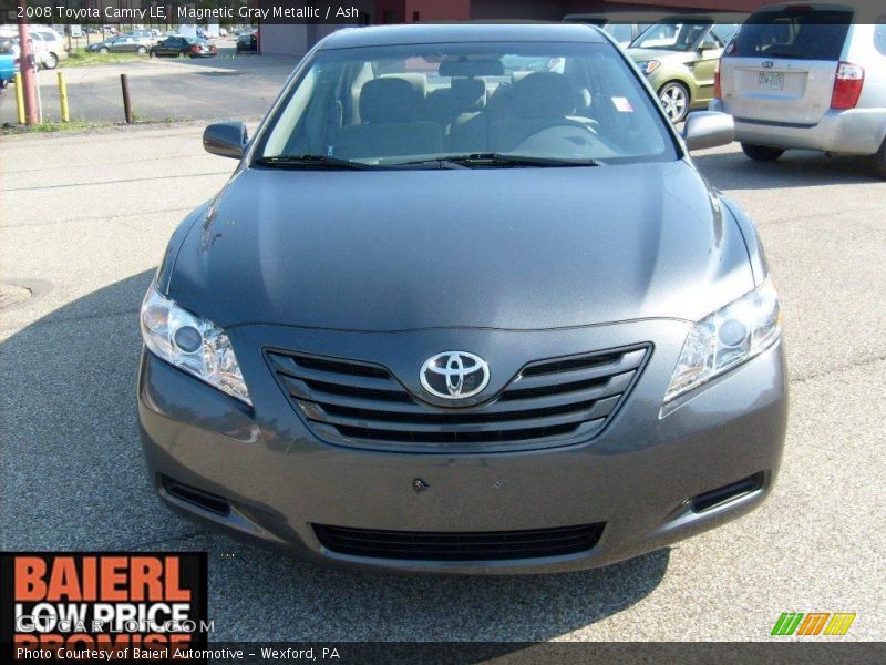 Magnetic Gray Metallic / Ash 2008 Toyota Camry LE
