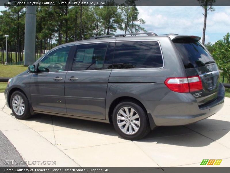 Nimbus Gray Metallic / Olive 2007 Honda Odyssey Touring