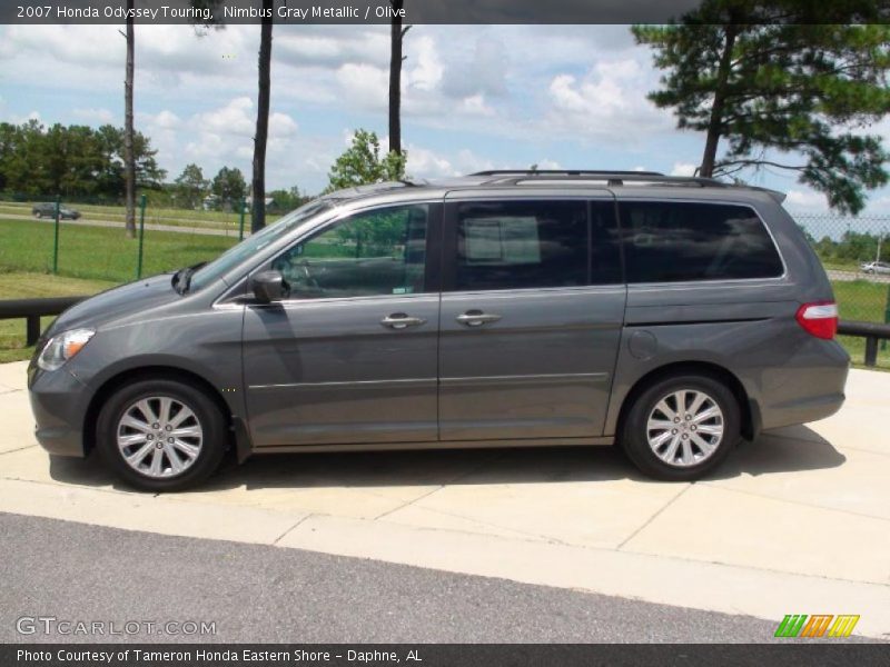 Nimbus Gray Metallic / Olive 2007 Honda Odyssey Touring