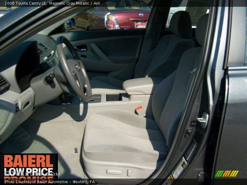 Magnetic Gray Metallic / Ash 2008 Toyota Camry LE