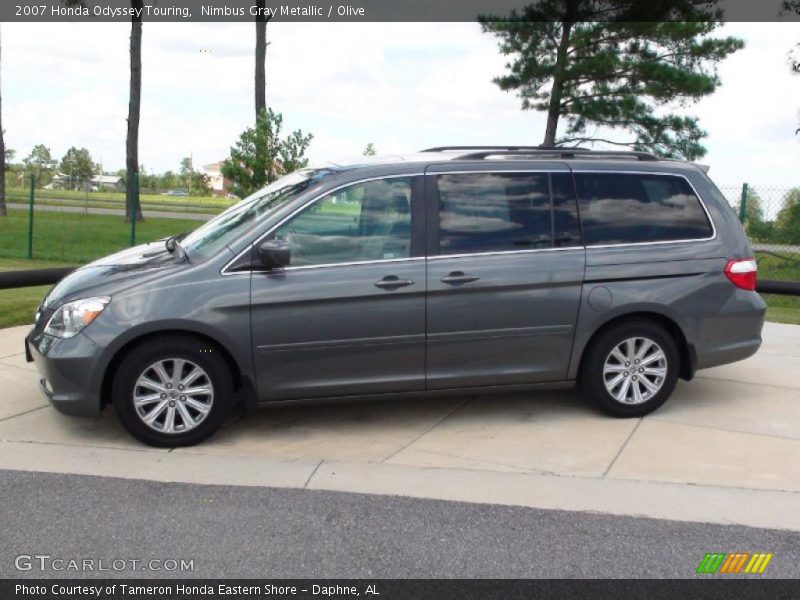 Nimbus Gray Metallic / Olive 2007 Honda Odyssey Touring