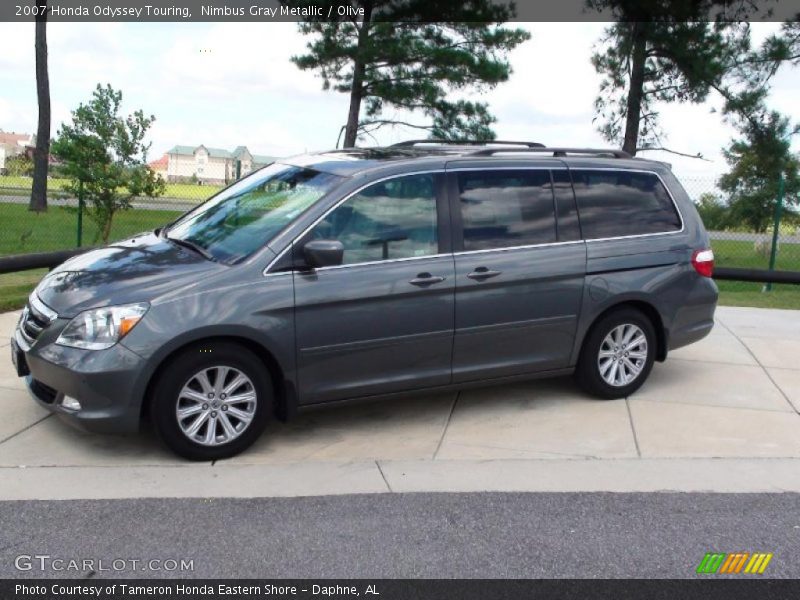 Nimbus Gray Metallic / Olive 2007 Honda Odyssey Touring