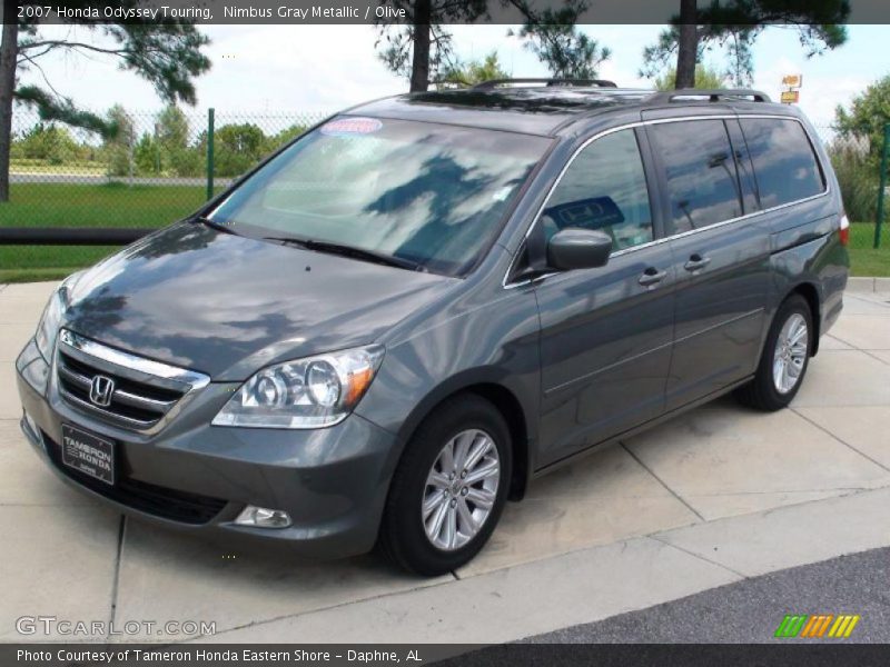Nimbus Gray Metallic / Olive 2007 Honda Odyssey Touring