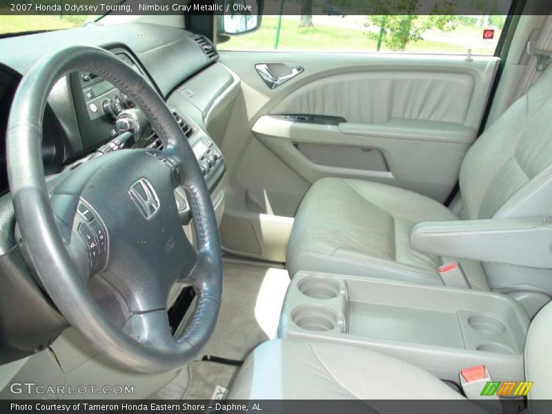 Nimbus Gray Metallic / Olive 2007 Honda Odyssey Touring