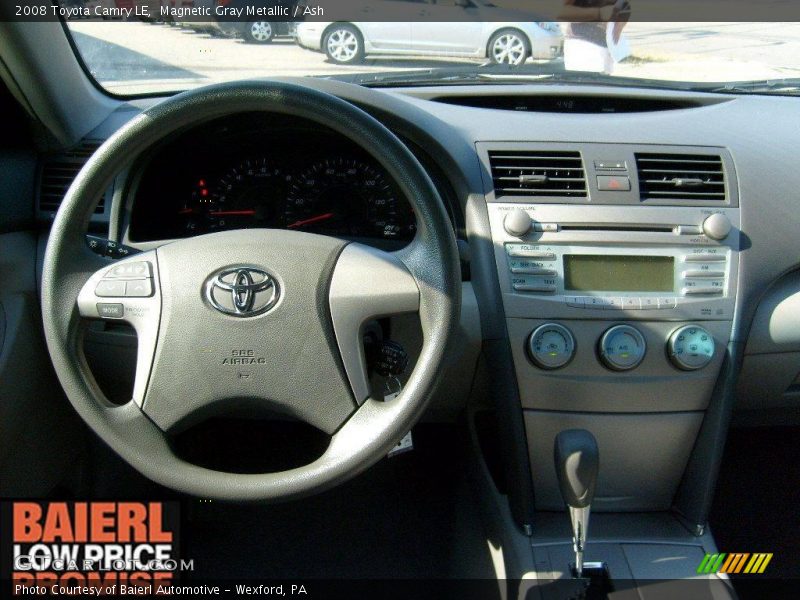 Magnetic Gray Metallic / Ash 2008 Toyota Camry LE