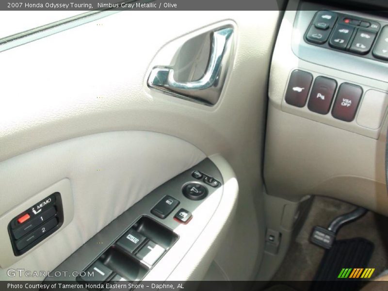 Nimbus Gray Metallic / Olive 2007 Honda Odyssey Touring
