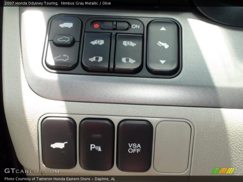Nimbus Gray Metallic / Olive 2007 Honda Odyssey Touring