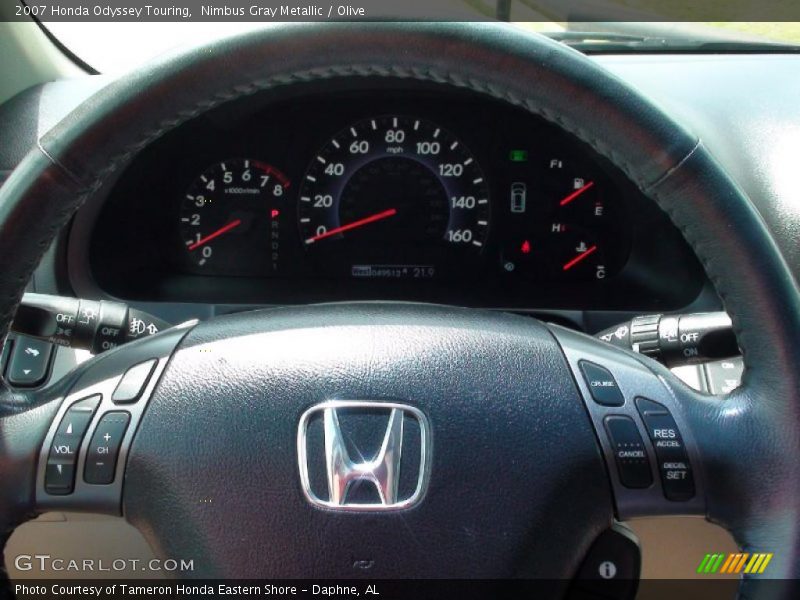 Nimbus Gray Metallic / Olive 2007 Honda Odyssey Touring