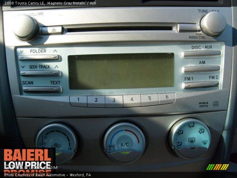Magnetic Gray Metallic / Ash 2008 Toyota Camry LE