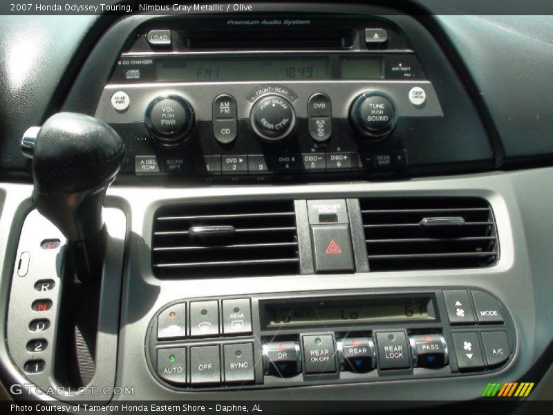 Nimbus Gray Metallic / Olive 2007 Honda Odyssey Touring
