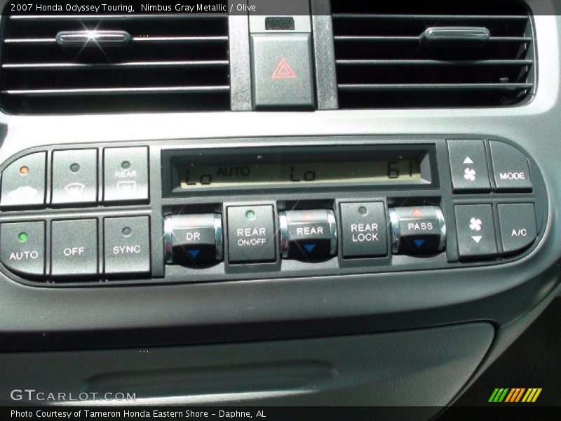 Nimbus Gray Metallic / Olive 2007 Honda Odyssey Touring