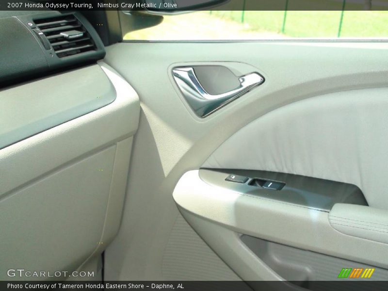 Nimbus Gray Metallic / Olive 2007 Honda Odyssey Touring
