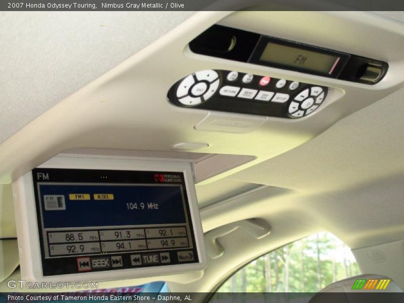 Nimbus Gray Metallic / Olive 2007 Honda Odyssey Touring