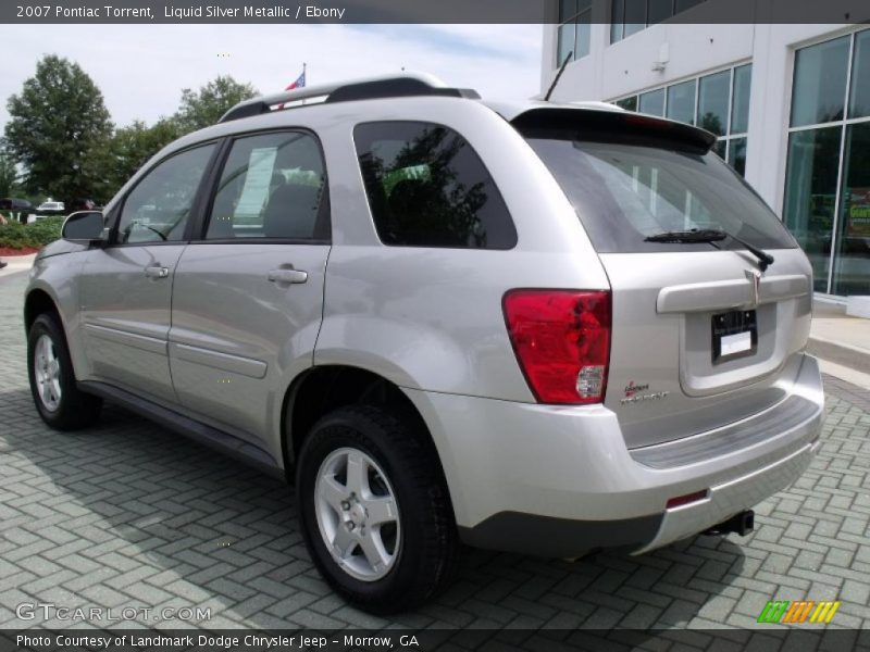 Liquid Silver Metallic / Ebony 2007 Pontiac Torrent