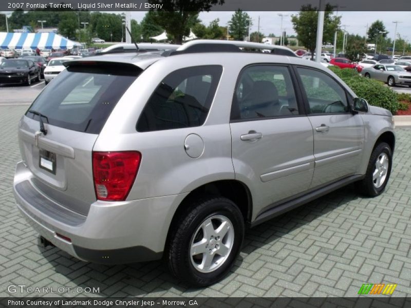 Liquid Silver Metallic / Ebony 2007 Pontiac Torrent