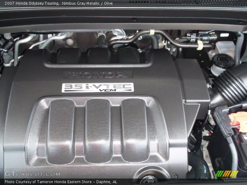 Nimbus Gray Metallic / Olive 2007 Honda Odyssey Touring