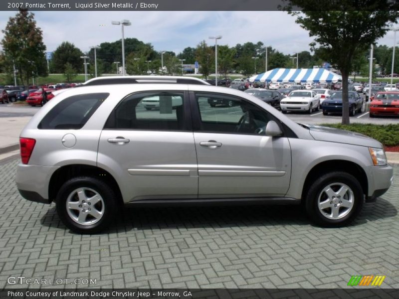 Liquid Silver Metallic / Ebony 2007 Pontiac Torrent