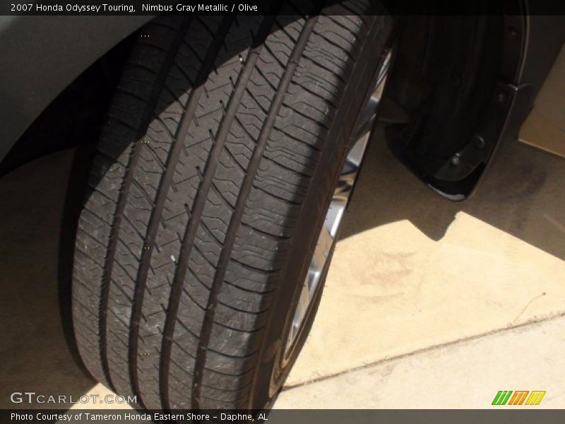 Nimbus Gray Metallic / Olive 2007 Honda Odyssey Touring