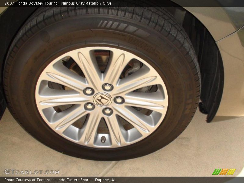 Nimbus Gray Metallic / Olive 2007 Honda Odyssey Touring