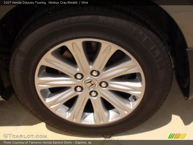 Nimbus Gray Metallic / Olive 2007 Honda Odyssey Touring