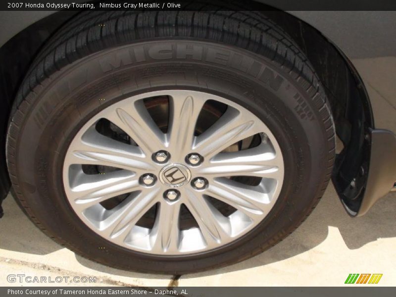 Nimbus Gray Metallic / Olive 2007 Honda Odyssey Touring