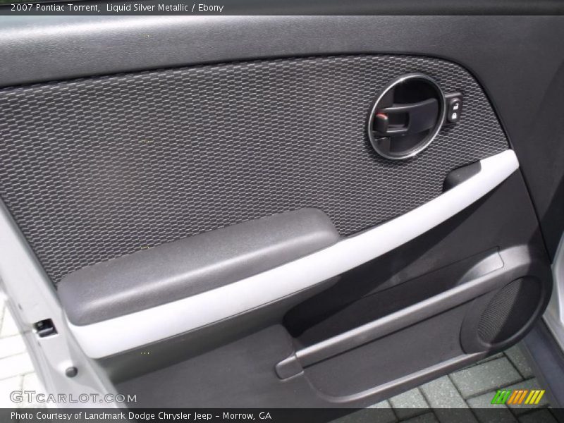 Liquid Silver Metallic / Ebony 2007 Pontiac Torrent