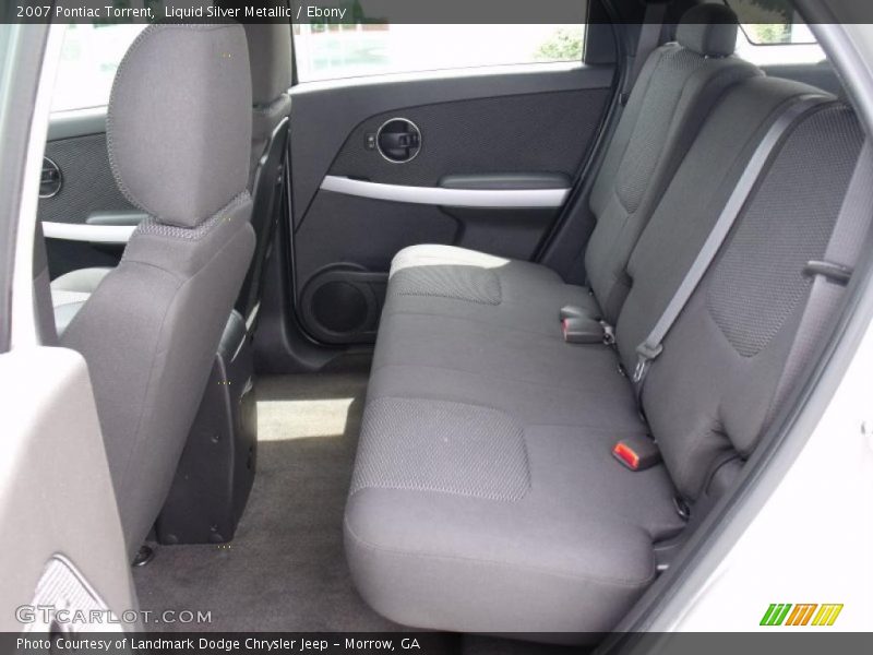 Liquid Silver Metallic / Ebony 2007 Pontiac Torrent