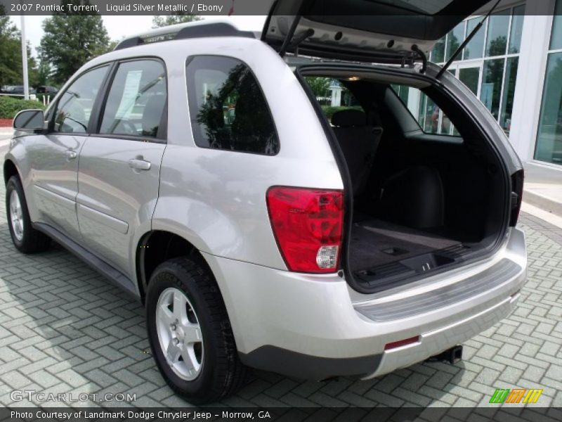 Liquid Silver Metallic / Ebony 2007 Pontiac Torrent