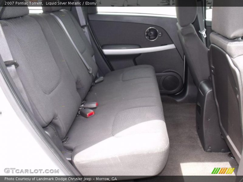 Liquid Silver Metallic / Ebony 2007 Pontiac Torrent