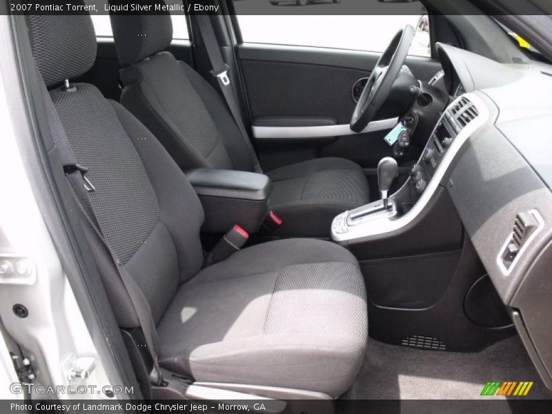 Liquid Silver Metallic / Ebony 2007 Pontiac Torrent