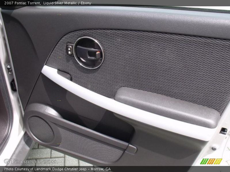 Liquid Silver Metallic / Ebony 2007 Pontiac Torrent