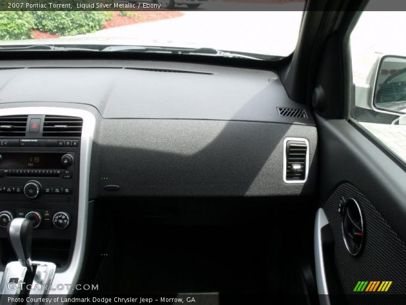 Liquid Silver Metallic / Ebony 2007 Pontiac Torrent