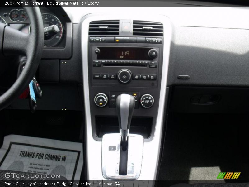 Liquid Silver Metallic / Ebony 2007 Pontiac Torrent