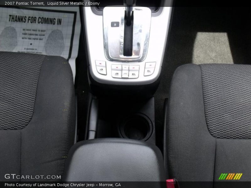Liquid Silver Metallic / Ebony 2007 Pontiac Torrent