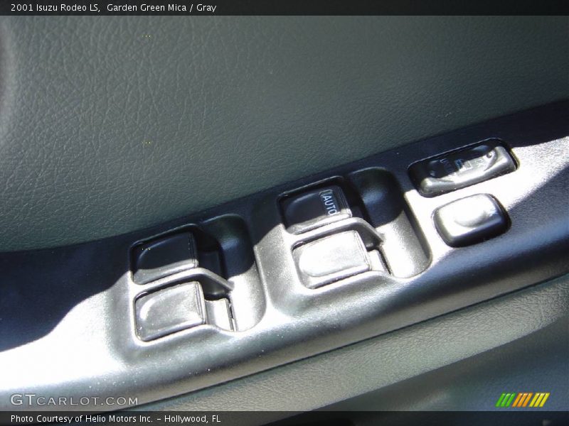 Garden Green Mica / Gray 2001 Isuzu Rodeo LS
