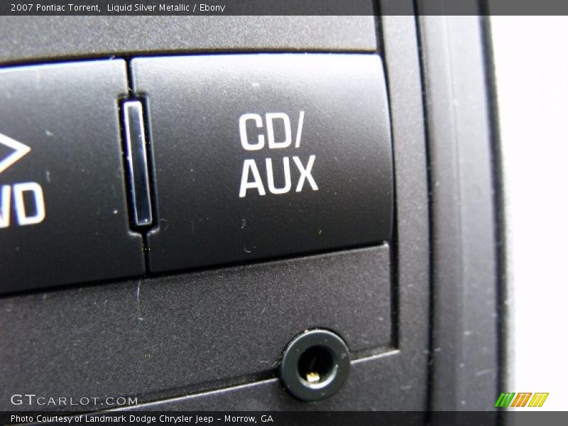 Liquid Silver Metallic / Ebony 2007 Pontiac Torrent