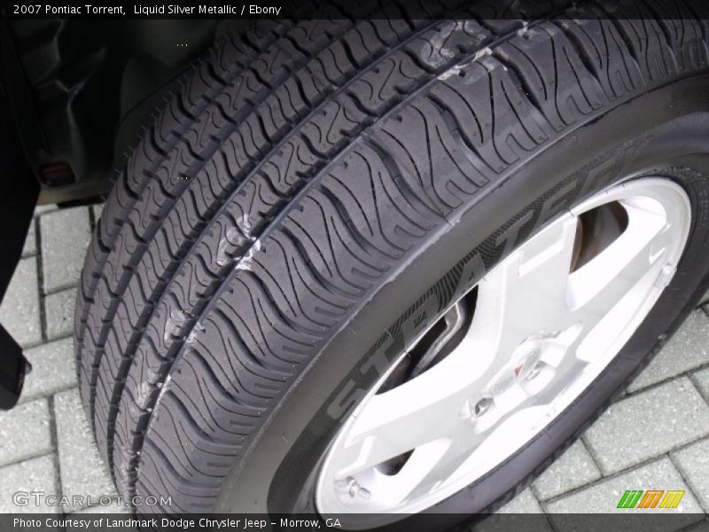 Liquid Silver Metallic / Ebony 2007 Pontiac Torrent