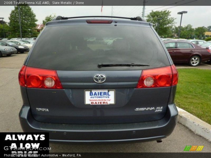 Slate Metallic / Stone 2008 Toyota Sienna XLE AWD