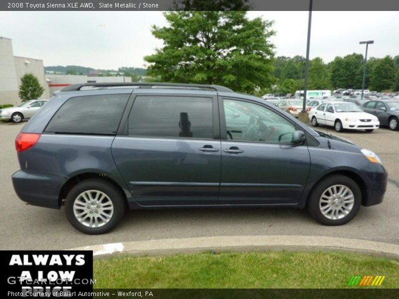 Slate Metallic / Stone 2008 Toyota Sienna XLE AWD