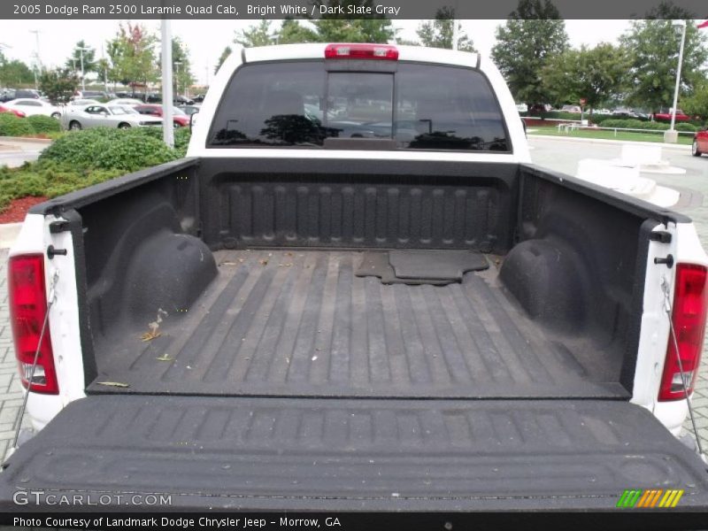 Bright White / Dark Slate Gray 2005 Dodge Ram 2500 Laramie Quad Cab
