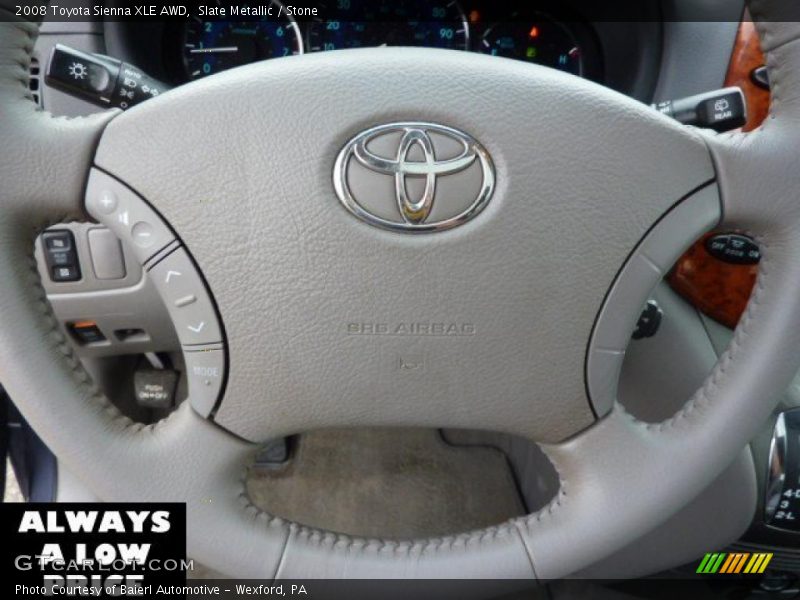 Slate Metallic / Stone 2008 Toyota Sienna XLE AWD