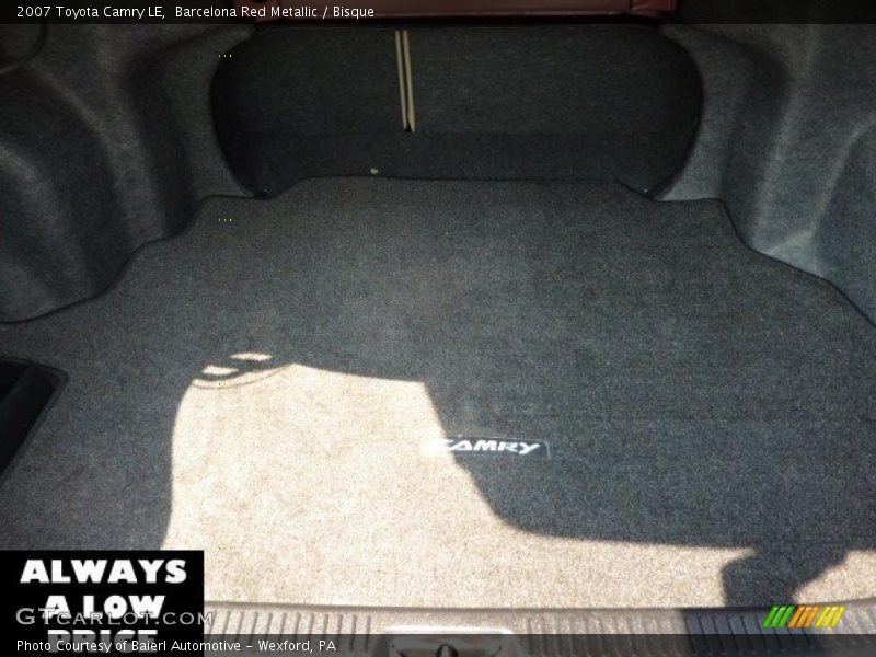 Barcelona Red Metallic / Bisque 2007 Toyota Camry LE