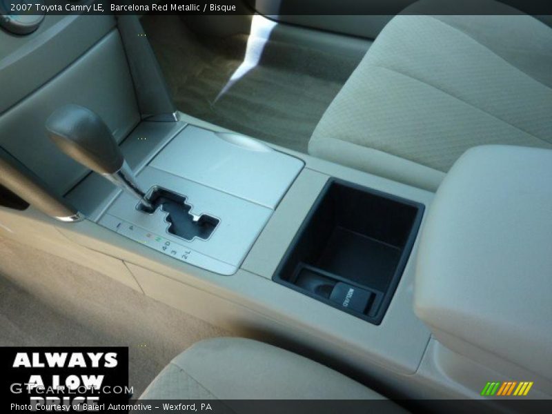 Barcelona Red Metallic / Bisque 2007 Toyota Camry LE